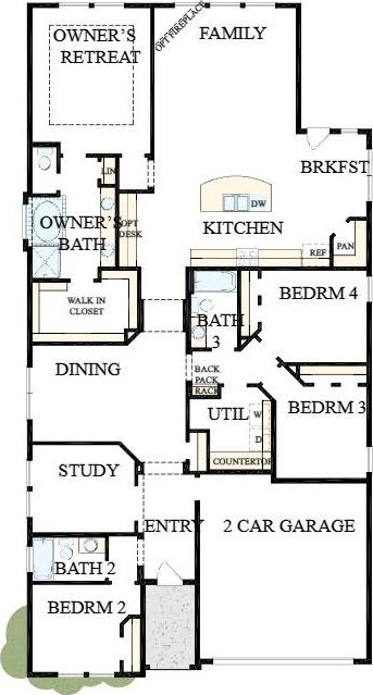 9430 Jayci Hills Ln, Cypress, TX 77433 - view of property floor plan