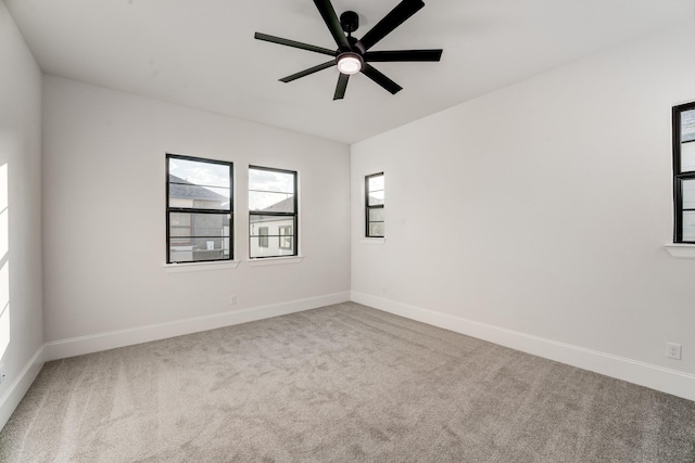 3223 Royal Oaks Hollow Ln, Houston, TX 77082 - spare room with carpet flooring and ceiling fan