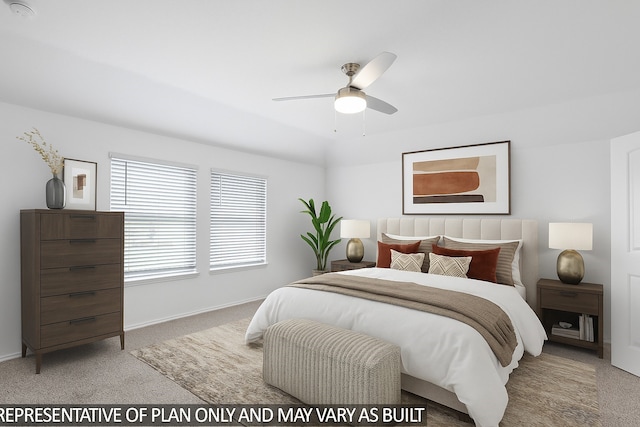 27219 Tulum Cv, Katy, TX 77493 - bedroom featuring carpet floors and ceiling fan