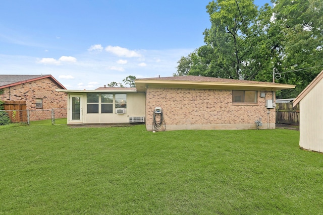 746 Fawn Dr, Houston, TX 77015 - back of house with brick siding and cooling unit