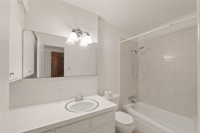 746 Fawn Dr, Houston, TX 77015 - bathroom featuring vanity and shower / bath combination