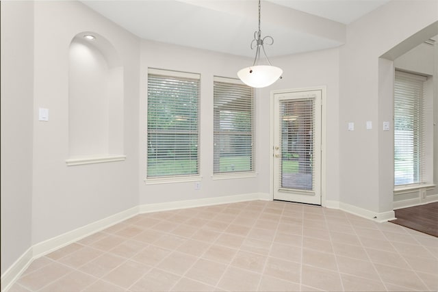 14015 Halprin Creek Dr, Cypress, TX 77429 - unfurnished dining area with baseboards