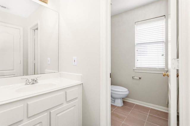 14015 Halprin Creek Dr, Cypress, TX 77429 - bathroom with vanity and tile patterned floors