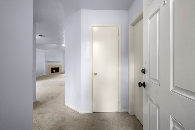 15819 Nutcracker Ct, Humble, TX 77396 - hall featuring carpet and baseboards