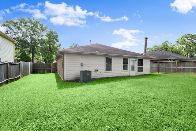 15819 Nutcracker Ct, Humble, TX 77396 - rear view of house featuring a fenced backyard