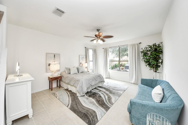 7619 Park Sage Ln, Cypress, TX 77433 - bedroom featuring ceiling fan