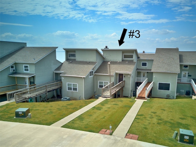 325 Carolcrest Ln Unit 3, Livingston, TX 77351 - view of property featuring a residential view and stairway
