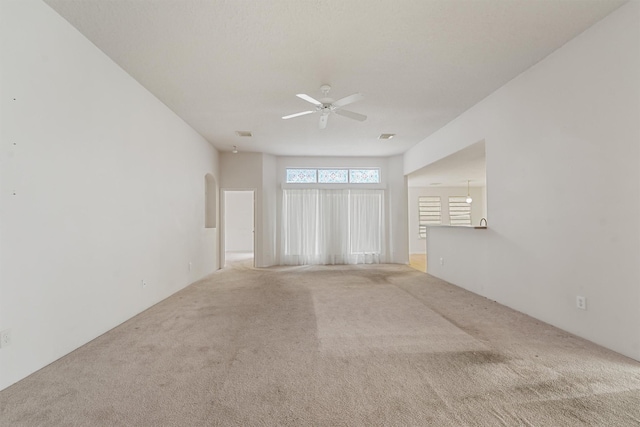 5723 Painted Trail Dr, Houston, TX 77084 - unfurnished room with carpet and a ceiling fan