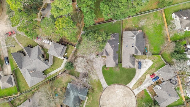 12319 Hamsfield Ct, Tomball, TX 77377 - aerial perspective of suburban area