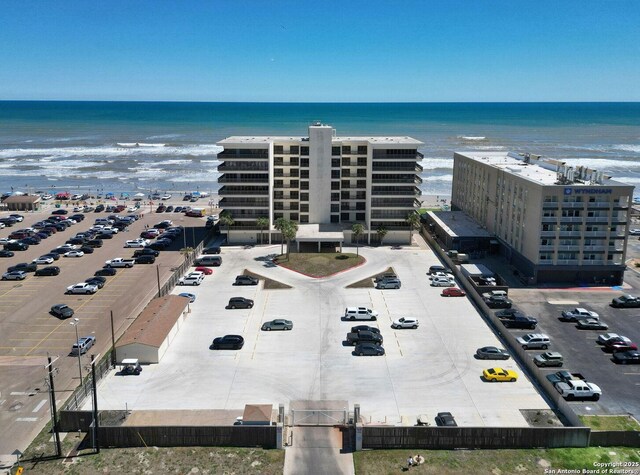 15002 Windward Dr Unit 207, Corpus Christi, TX 78418 - aerial view of a nearby body of water and apartment complex / building