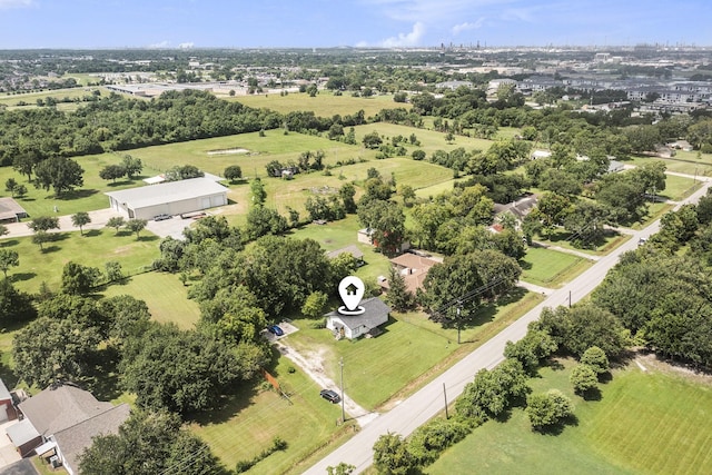 418 E Cedar Bayou Lynchburg Rd, Baytown, TX 77521 - drone / aerial view of a tree filled landscape