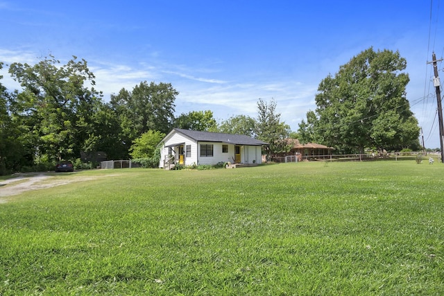 418 E Cedar Bayou Lynchburg Rd, Baytown, TX 77521 - view of yard featuring driveway
