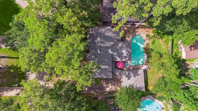 14615 Sunny Grove Dr, Houston, TX 77070 - bird's eye view of a pool