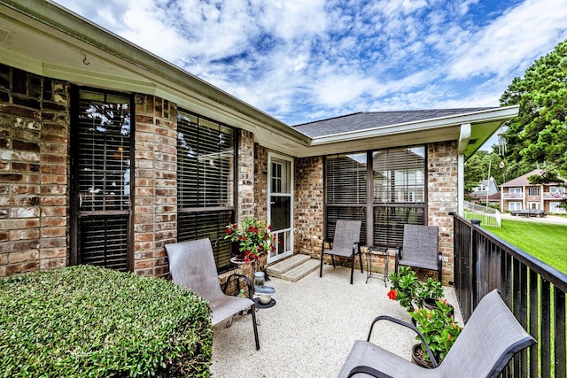 1608 Durham Dr, Huntsville, TX 77340 - view of patio