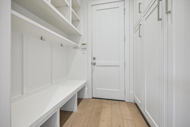 6626 Westchester Ave, West University Place, TX 77005 - mudroom featuring light wood-style flooring