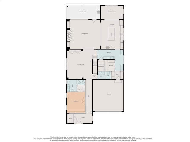 6626 Westchester Ave, West University Place, TX 77005 - view of property floor plan