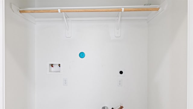 1719 Esther St B, Unit A, Houston, TX 77088 - washroom with hookup for an electric dryer and hookup for a washing machine
