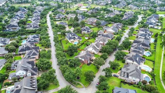 17422 Sunset Arbor Dr, Tomball, TX 77377 - aerial overview of property's location with nearby suburban area
