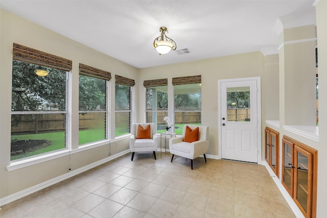 17422 Sunset Arbor Dr, Tomball, TX 77377 - sunroom / solarium featuring plenty of natural light, french doors, and tile patterned floors