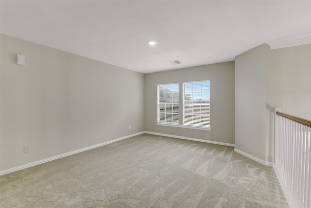 17422 Sunset Arbor Dr, Tomball, TX 77377 - unfurnished room with light colored carpet and recessed lighting
