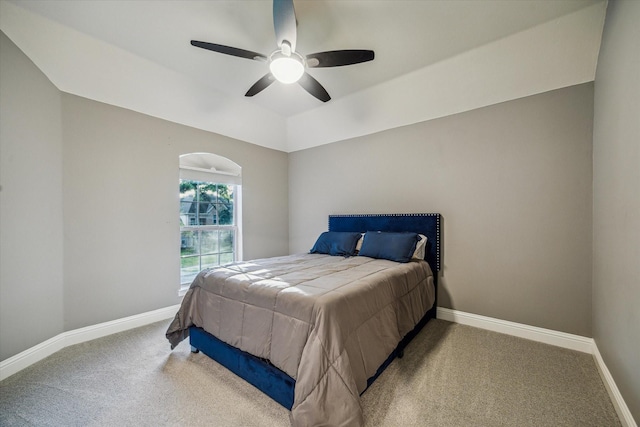 1611 Barrington Hills Ln, Katy, TX 77450 - carpeted bedroom with baseboards and a ceiling fan