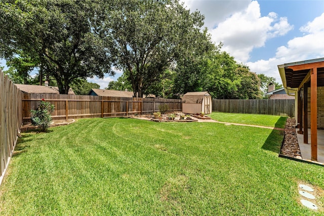 3426 Acorn Springs Ln, Spring, TX 77389 - fenced backyard with a shed