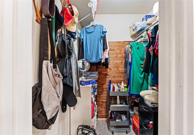 3426 Acorn Springs Ln, Spring, TX 77389 - walk in closet featuring carpet flooring