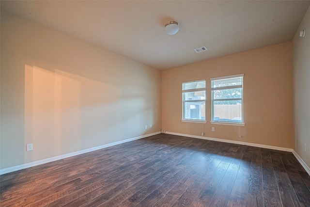 8134 Menorca Cove Dr, Cypress, TX 77433 - unfurnished room featuring dark wood finished floors and baseboards
