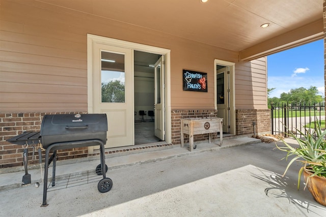 32723 Westminster Dr, Fulshear, TX 77441 - view of patio / terrace with a grill