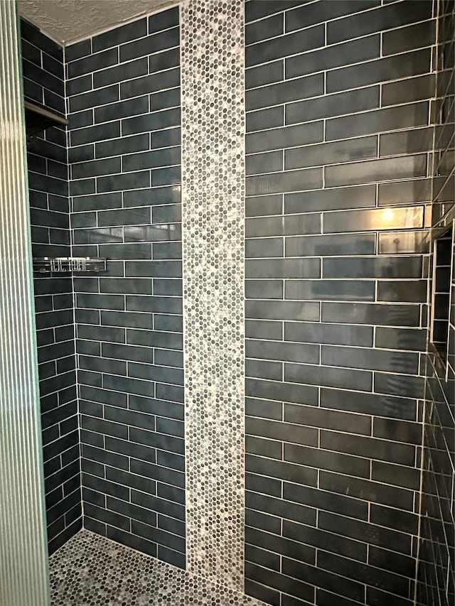 9219 Benwick Dr, Spring, TX 77379 - bathroom with tiled shower
