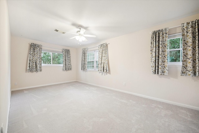 10014 Moorberry Ln, Houston, TX 77080 - unfurnished room featuring carpet and ceiling fan