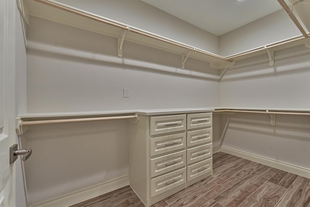 62 N Turtle Rock Ct, The Woodlands, TX 77381 - spacious closet featuring dark wood-type flooring
