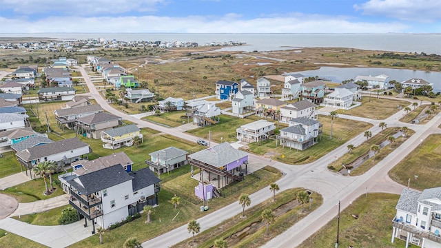 23101 Camino St, Galveston, TX 77554 - aerial view of residential area featuring a large body of water
