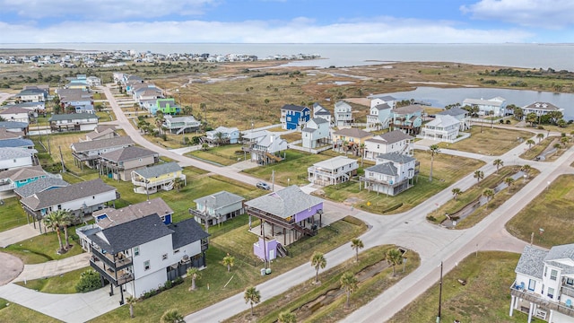 23101 Camino St, Galveston, TX 77554 - aerial perspective of suburban area with a nearby body of water