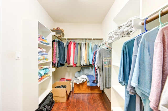 19723 Alton Springs Dr, Cypress, TX 77433 - spacious closet with hardwood / wood-style floors