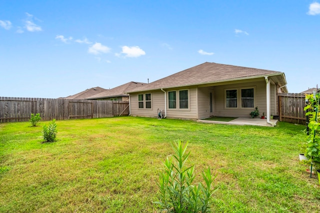 20213 Portbec Dr, New Caney, TX 77357 - back of house with a fenced backyard and a patio