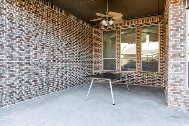 29110 Davenport Dr, Katy, TX 77494 - view of patio featuring a ceiling fan