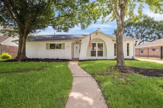 9711 Braewick Dr, Houston, TX 77096 - single story home featuring brick siding and a chimney
