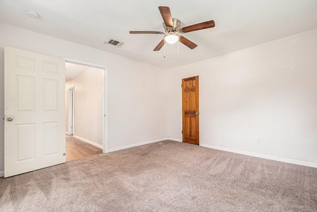 306 Hickory Ridge Dr, Shenandoah, TX 77381 - unfurnished bedroom with carpet flooring and ceiling fan