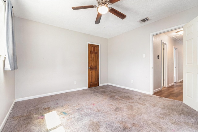 306 Hickory Ridge Dr, Shenandoah, TX 77381 - carpeted spare room featuring attic access and a ceiling fan