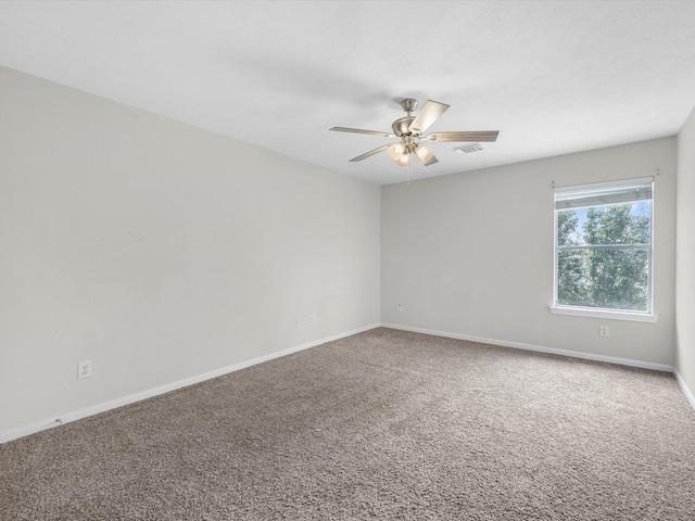 4315 Countrycrossing Dr, Spring, TX 77388 - carpeted spare room featuring ceiling fan and baseboards