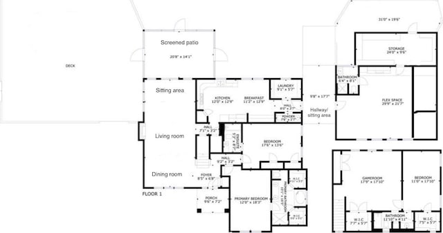 1518 Honea Egypt Rd, Magnolia, TX 77354 - view of property floor plan