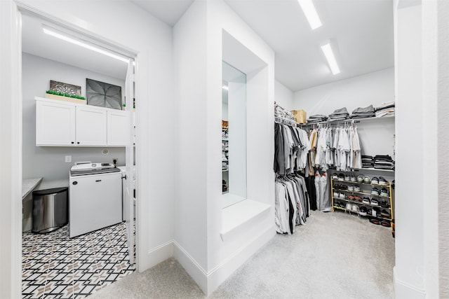 3239 Caney Dr, Katy, TX 77493 - spacious closet with washer / dryer