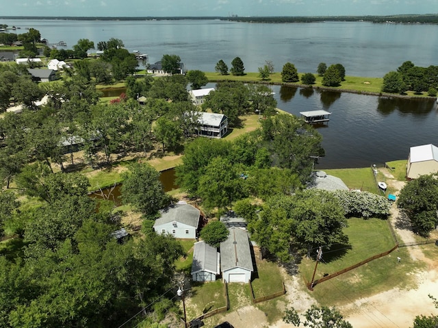 20559 Red Bud Ct, Thornton, TX 76687 - drone / aerial view of a large body of water
