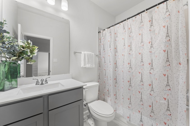 29622 Sterling Knoll Dr, Fulshear, TX 77441 - full bathroom with vanity and curtained shower