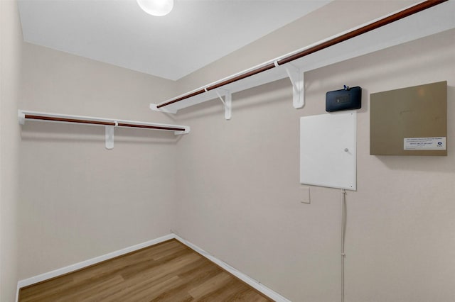 10143 Rose Willow Ln, Brookshire, TX 77423 - walk in closet with wood finished floors