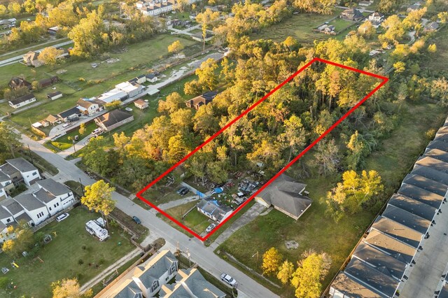 1620 Paul Quinn St, Houston, TX 77091 - view of property location with property boundaries highlighted