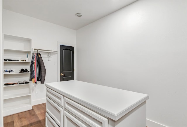 5406 Darling St Unit A, Houston, TX 77007 - spacious closet with light wood-type flooring