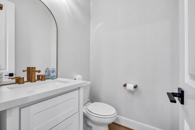3502 Dorset Cliff Ln, Houston, TX 77055 - bathroom with toilet and vanity