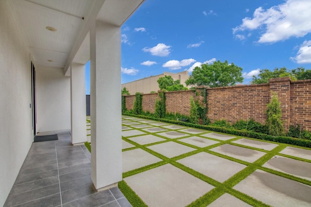 3502 Dorset Cliff Ln, Houston, TX 77055 - view of patio / terrace